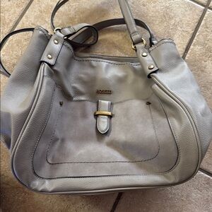 Rosetti Elegant Gray Shoulder Bag